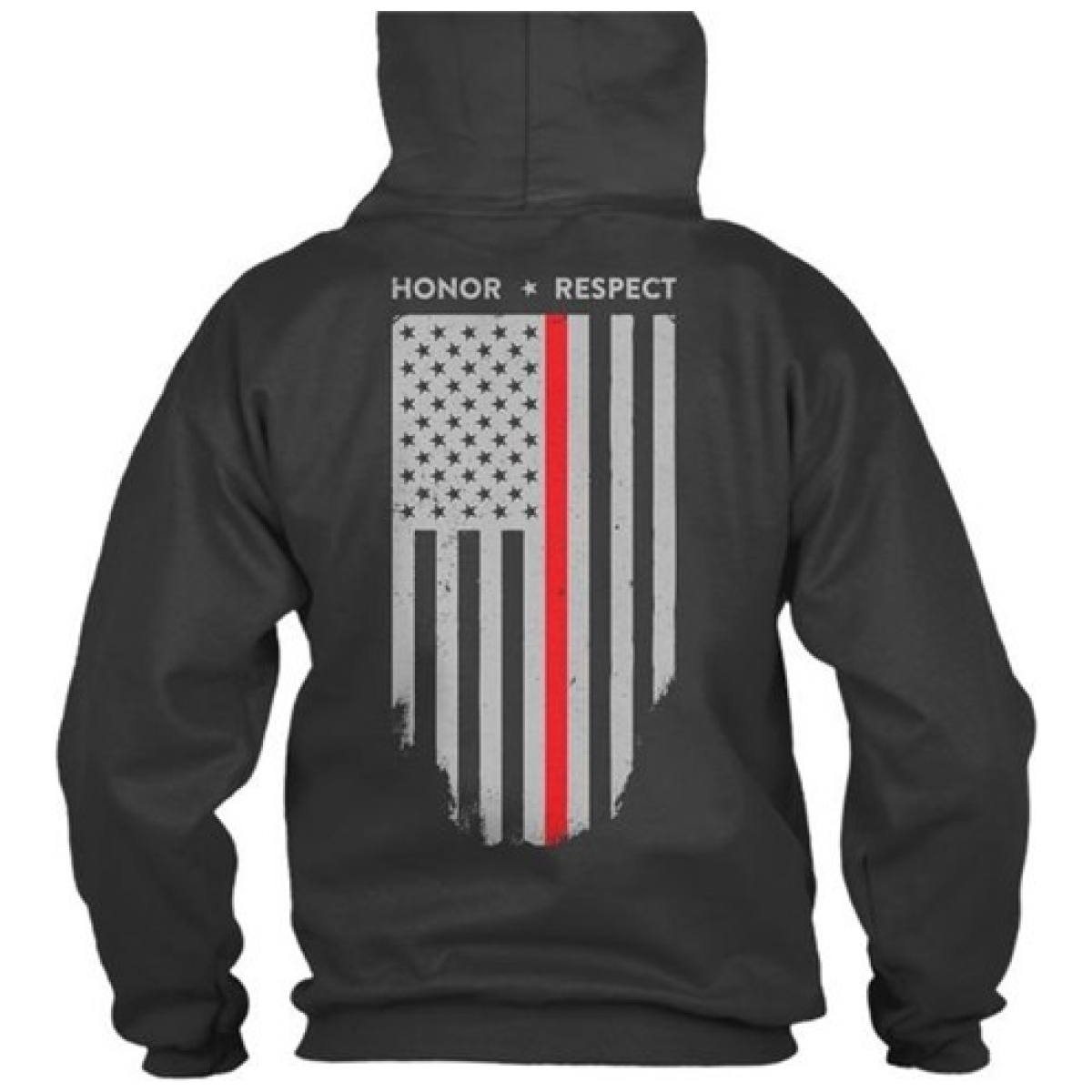 Tbl-trl-h-black-3x. Jpg - hoodie - thin red line american flag honor & respect - tbl trl h black 3x