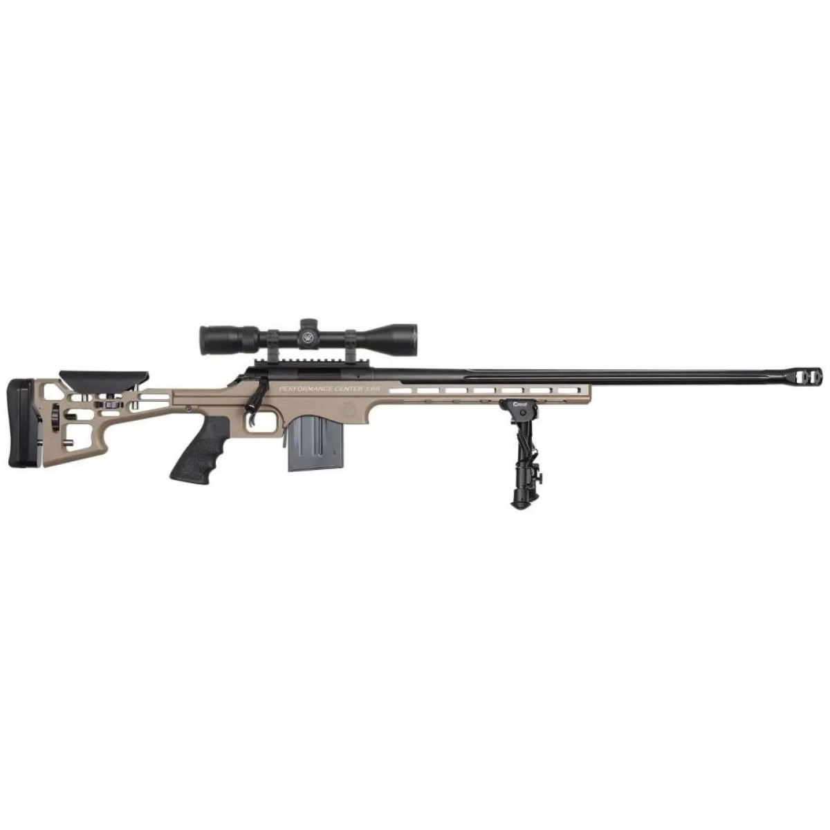 Tc13207-1. Jpg - thompson center performance center lrr rifle. 243 win 10rd magazine 26" barrel fde with vortex 4-12x scope - tc13207 1