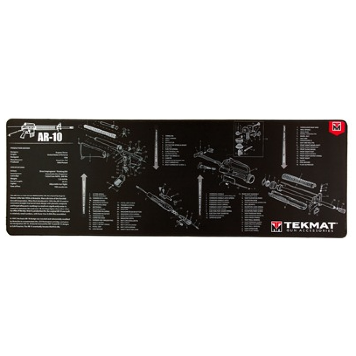 Tekr44-ar10_1. Jpg - tekmat ultra rifle mat ar10 - tekr44 ar10 1