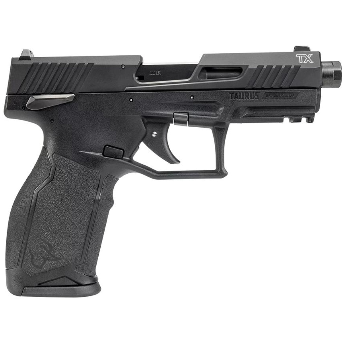 Tx12tx2214188_1. Jpg - taurus tx22 handgun. 22 lr 16rd magazines(2) 4. 6" threaded barrel black slide/black frame - tx12tx2214188 1