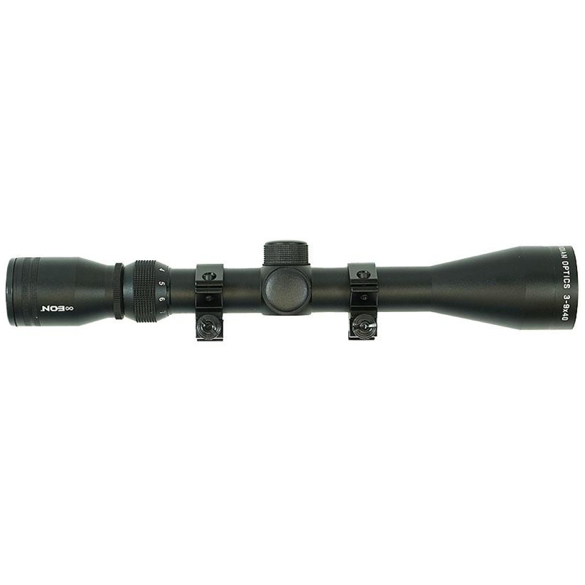 Unleash precision with the viridian eon 3-9x40 scope - r4 reticle & rings - viridian eon rifle scope 3-9x40 r4 black with rings retail box - vl9810134 1 2024