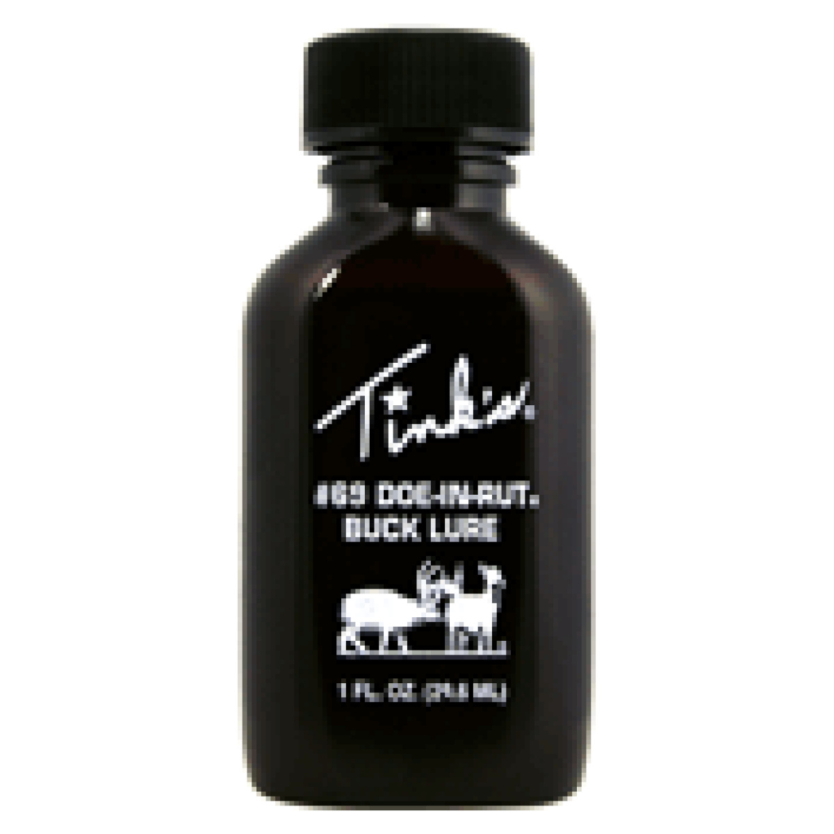 W6366. Gif - tinks deer lure #69 doe-in-rut - 1fl oz squirt top bottle - w6366