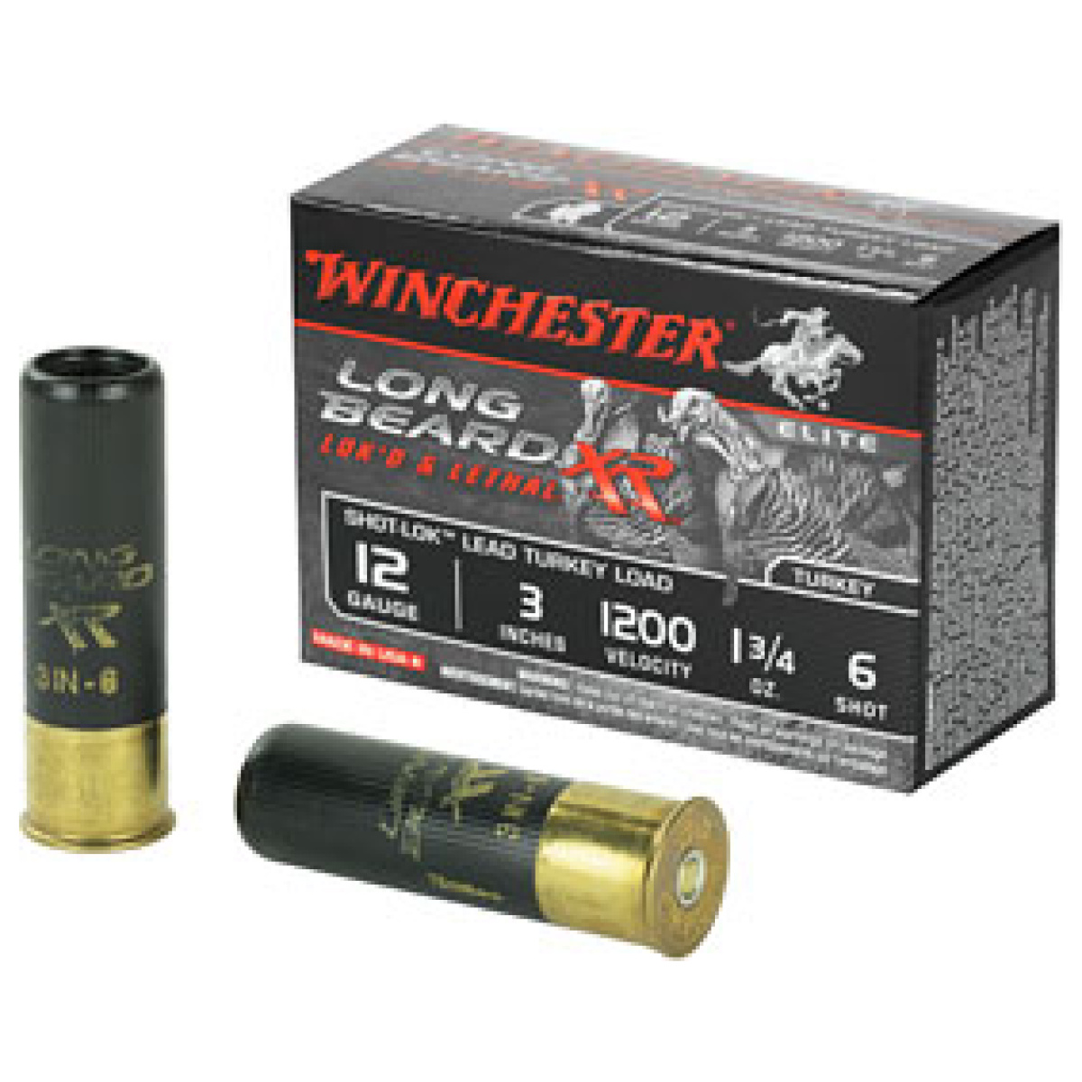 Wnstlb1236_1. Jpg - win lb xr trky 12ga 3" #6 1. 75oz 10/ - wnstlb1236 1