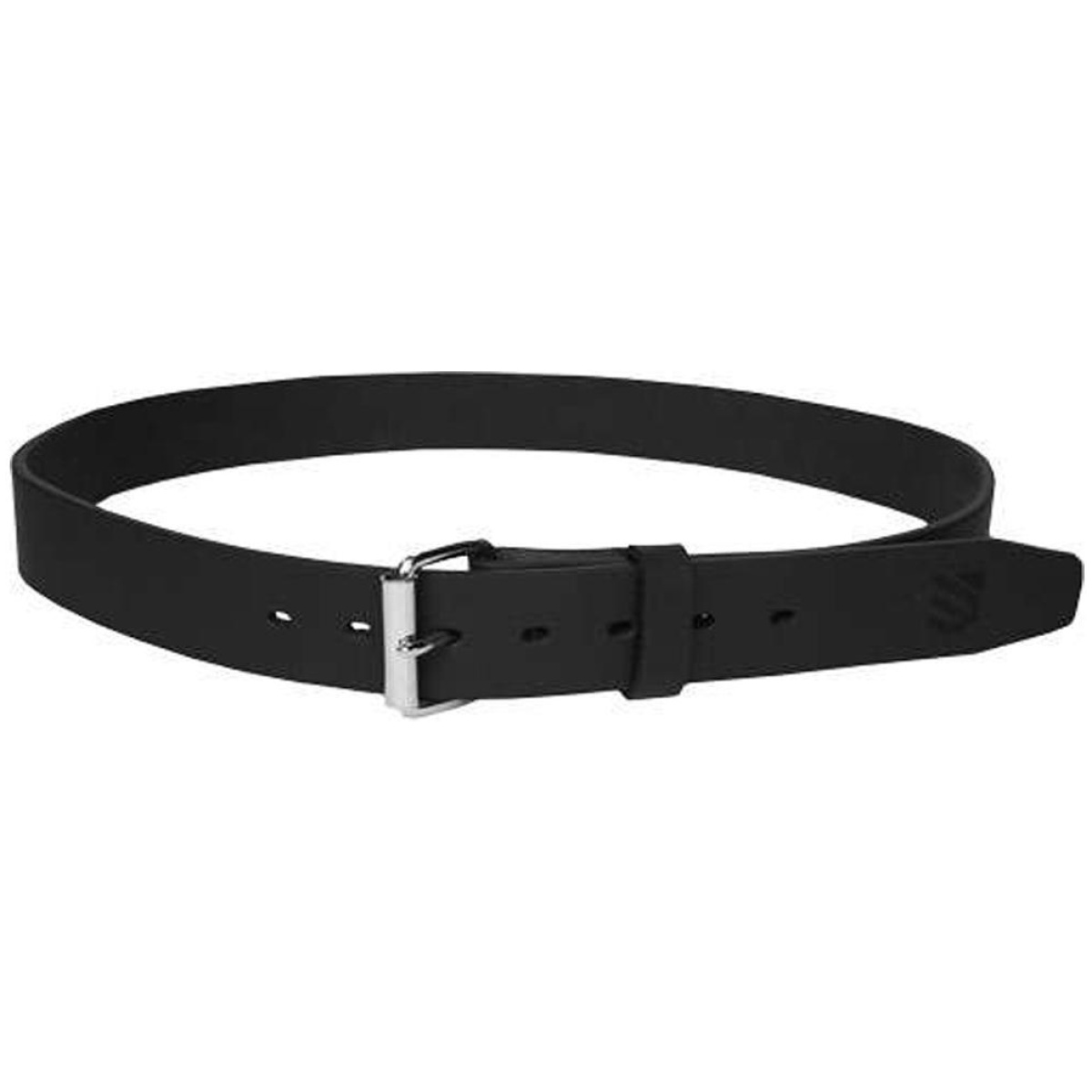 Xo410232bk. Jpg - blackhawk edc gun belt - std buckle black leather 44 / 48 hang tag - xo410232bk