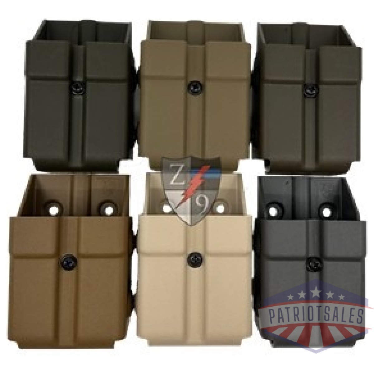 Z9s-z9-4005-fde-mlk. Jpg - zero9 double mag case / glock 9/40 - z9s z9 4005 fde mlk