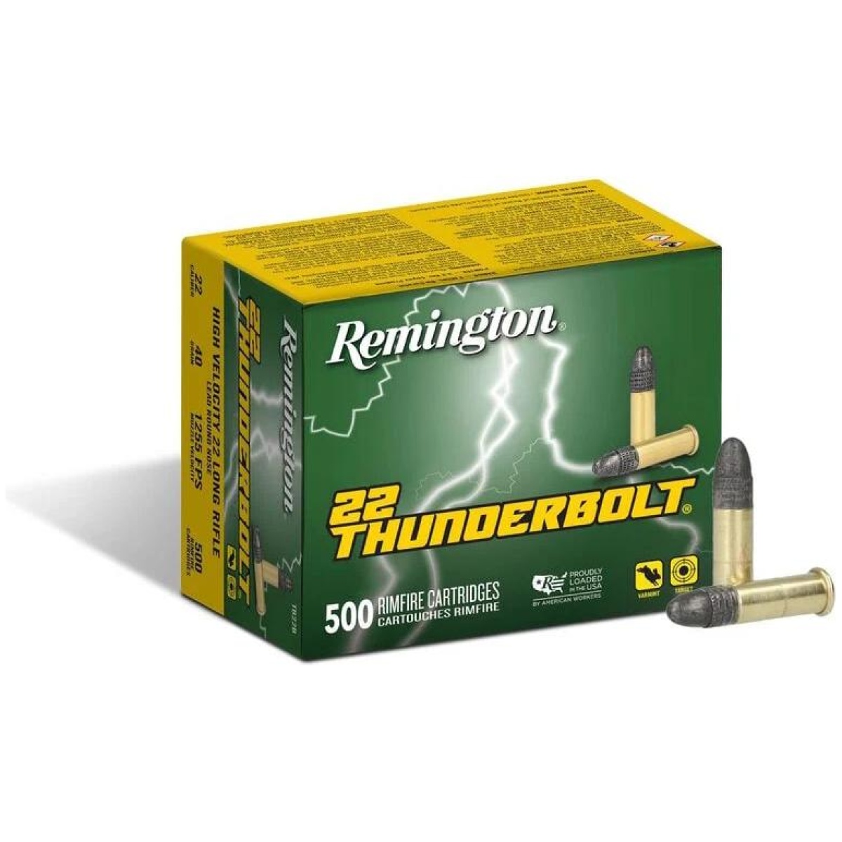 Https3a2f2fmedia. Chattanoogashooting. Com2fimages2fproduct2frt212412frt21241_1_3. Jpg - remington. 22 thunderbolt rimfire ammunition. 22 lr 40 gr rn 1255 fps 500/ct - https3a2f2fmedia. Chattanoogashooting. Com2fimages2fproduct2frt212412frt21241 1 3