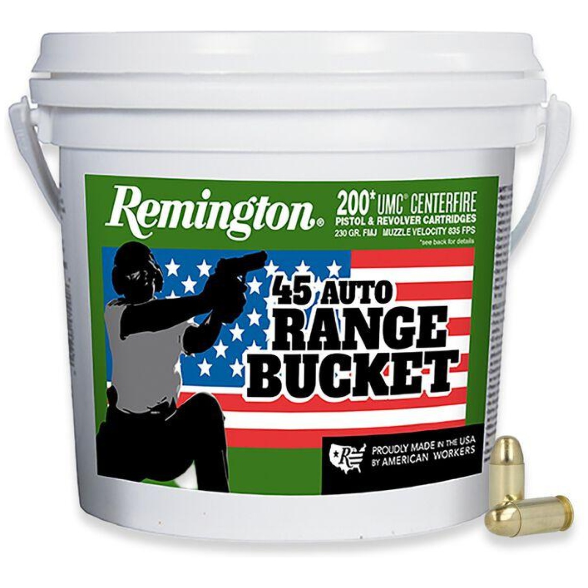 Https3a2f2fmedia. Chattanoogashooting. Com2fimages2fproduct2frt238172frt23817-1. Jpg - remington umc "range bucket" handgun ammunition. 45 acp 230 gr fmj 835 fps 200/ct - https3a2f2fmedia. Chattanoogashooting. Com2fimages2fproduct2frt238172frt23817 1