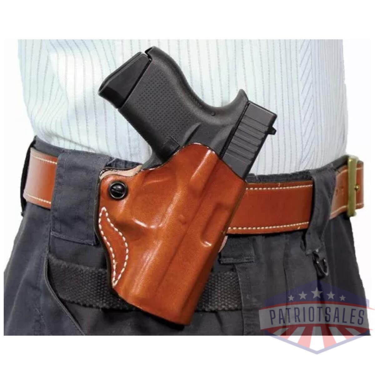 019tav5z0-1. Webp - desantis mini scabbard holster - rh owb leather ruger lc9 tan - 019tav5z0 1