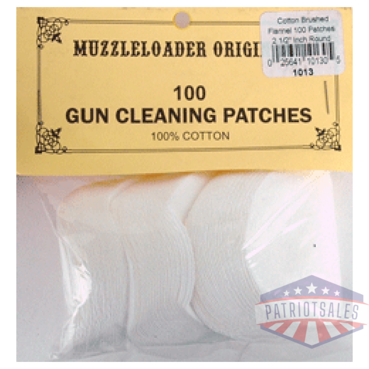 1013. Gif - m-loader original cotton patch - 45-58 cleaning 100pk - 1013