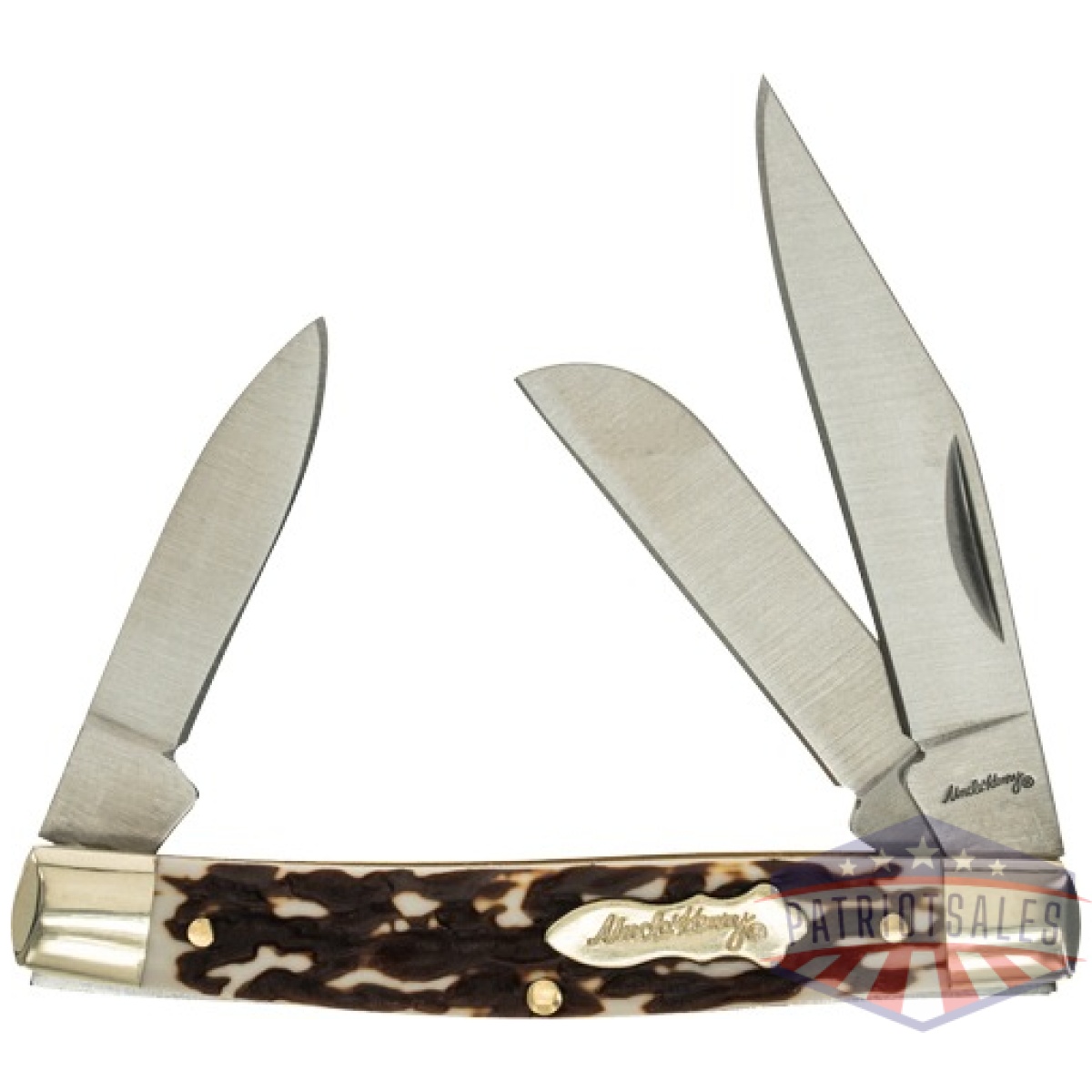 1136002. Jpg - uncle henry knife next gen - staglon rancher 3-blade - 1136002