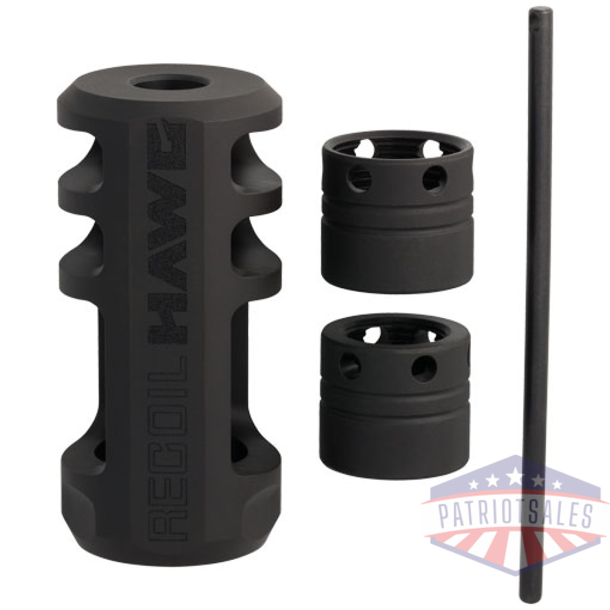 1293082. Jpg - browning recoil hawg muzzle - brake mtt blk w/2 collars/tool - 1293082