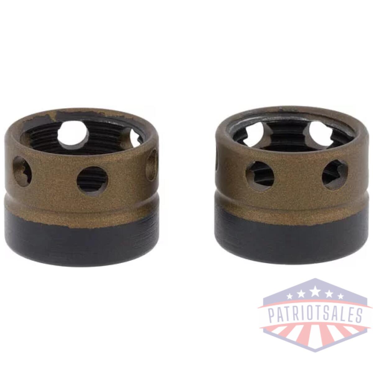 1293086_collars. Webp - browning sporter recoil hawg - muzzle brake bronze. 30 & less - 1293086 collars