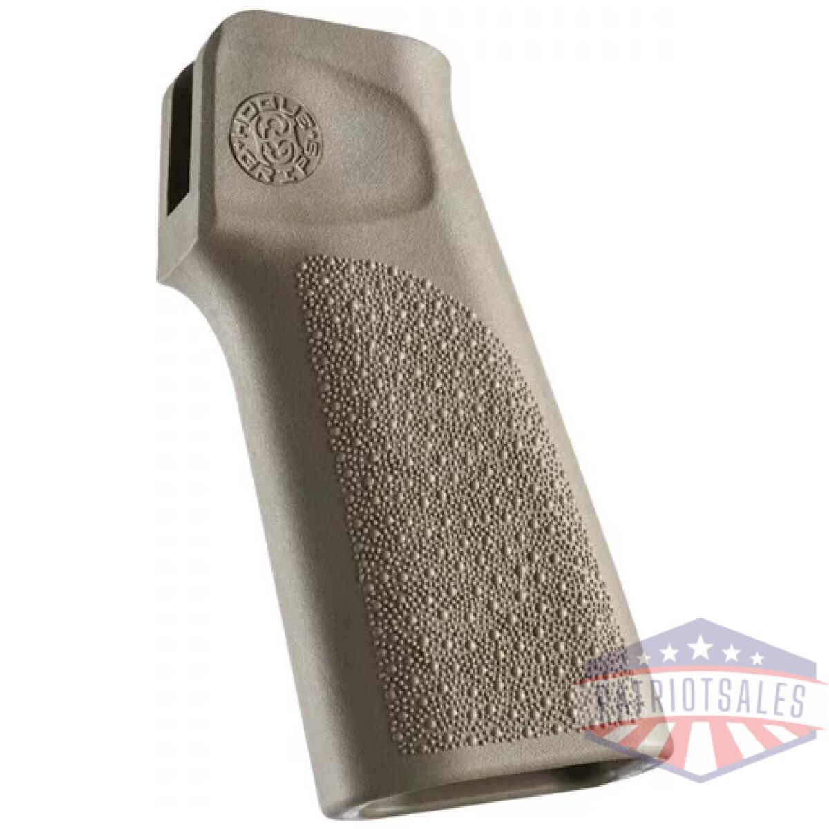 13103. Webp - hogue ar15 15 degree vertical - polymer no finger grooves fde - 13103