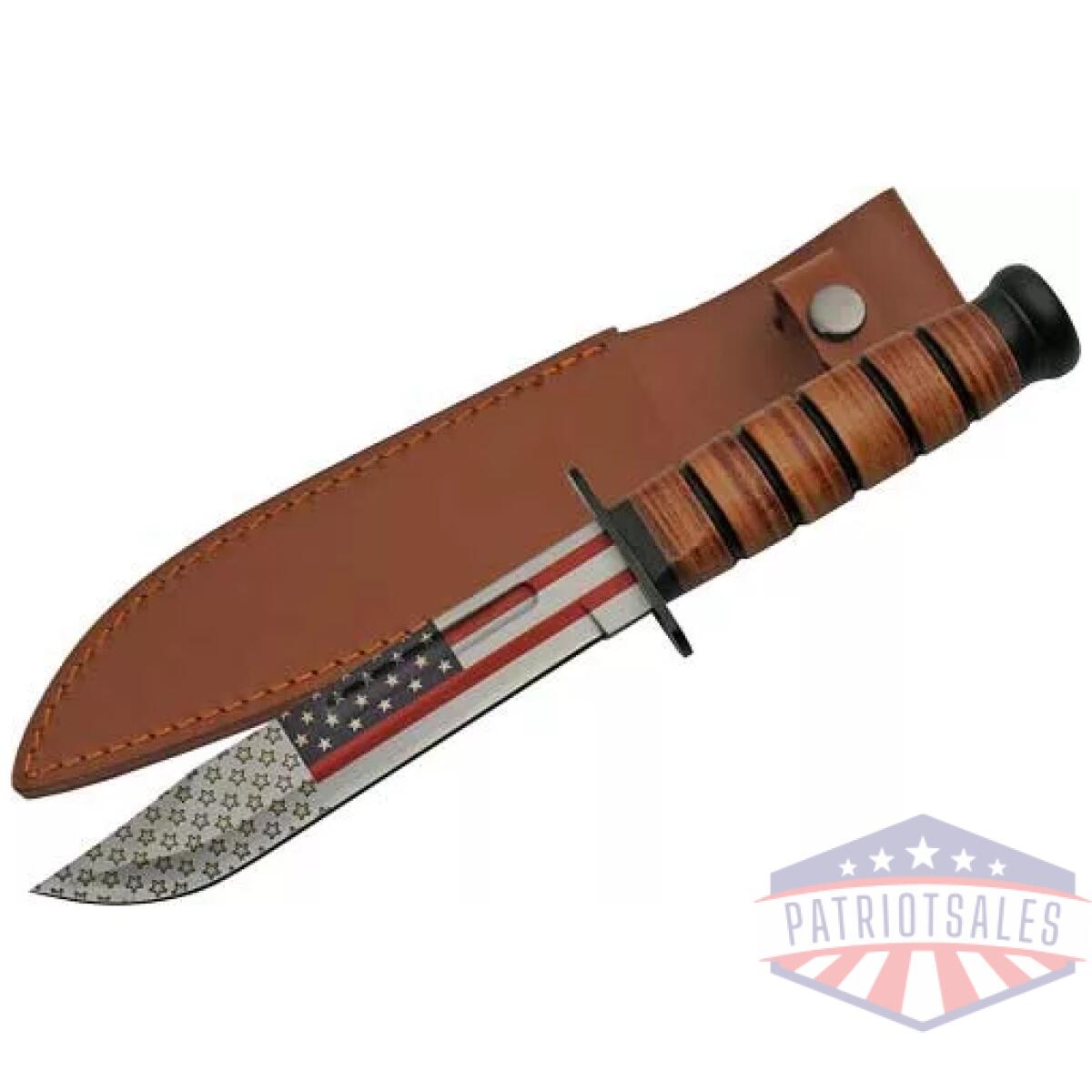 211461. Webp - szco rite edge 7" flag combat - fighter 12" oal w/sheath - 211461