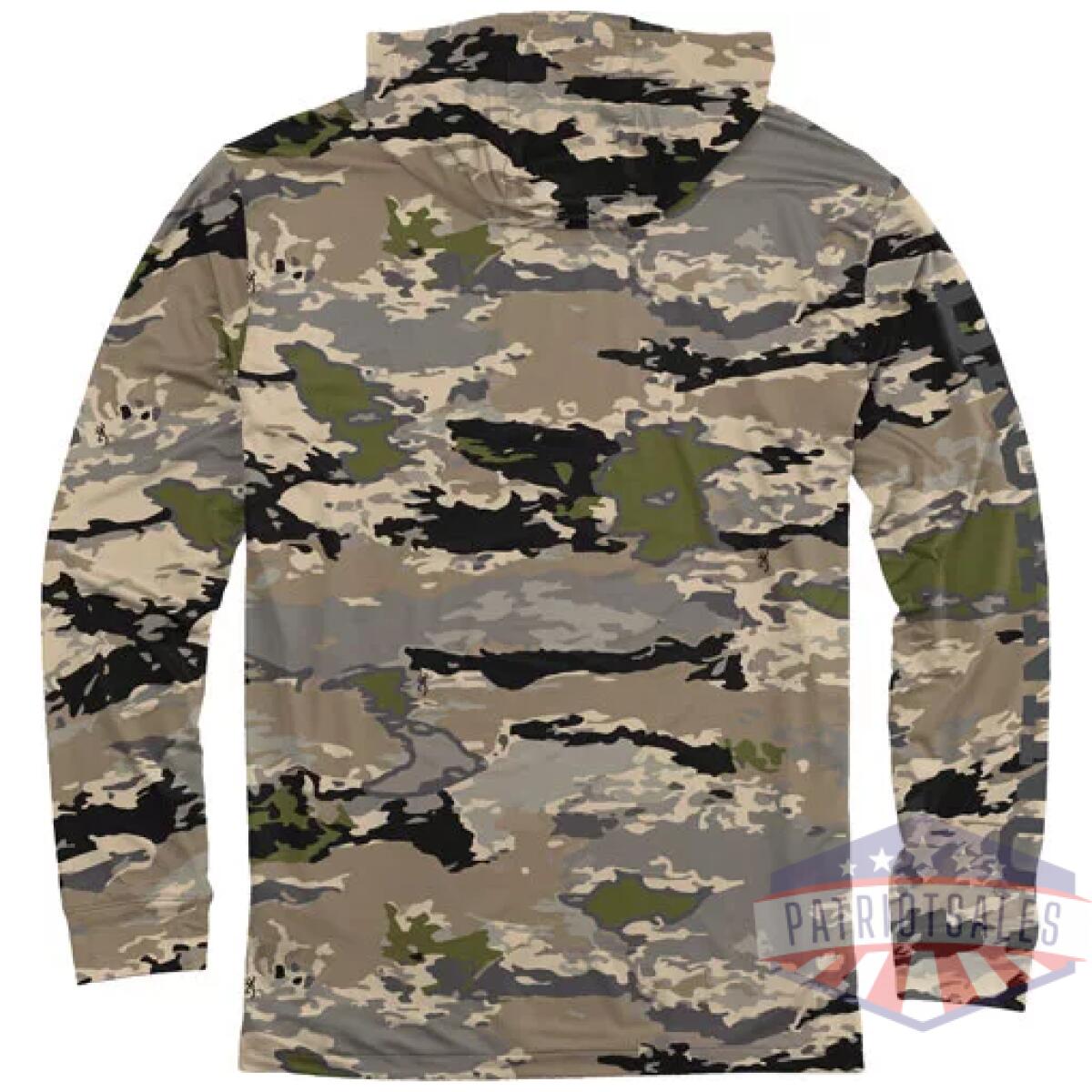 3010863403_back. Webp - browning hooded long sleeve - tech t-shirt ovix large - 3010863403 back