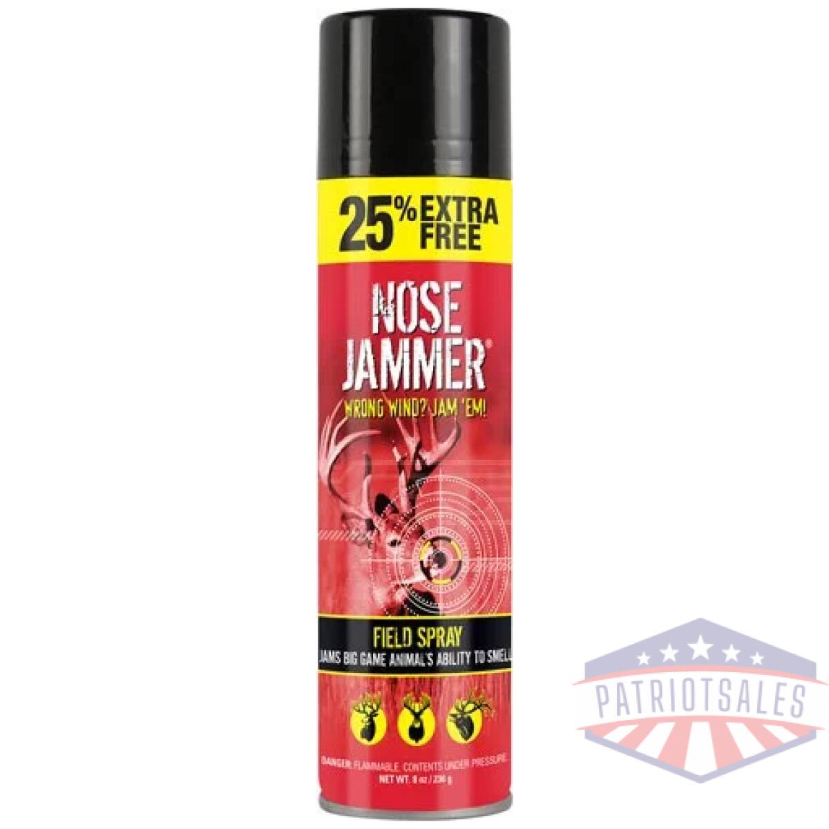 3298. Webp - nose jammer field spray 8oz. - aerosol - 3298