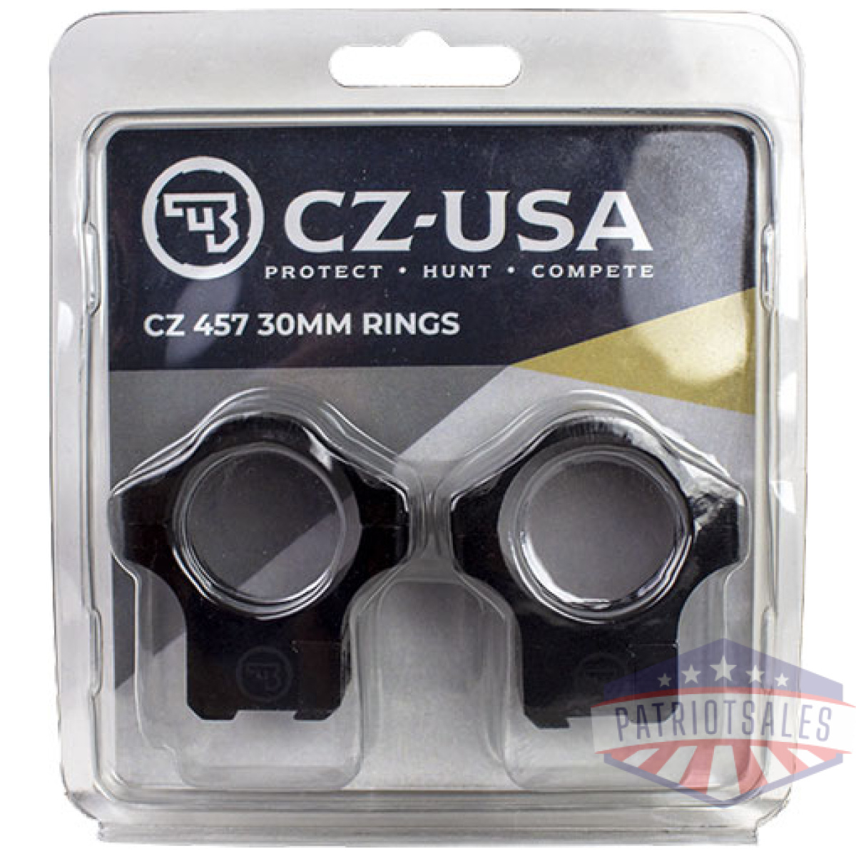 40087_pkg. Jpg - cz 457 30mm aluminum scope - rings 11mm dovet matte black - 40087 pkg