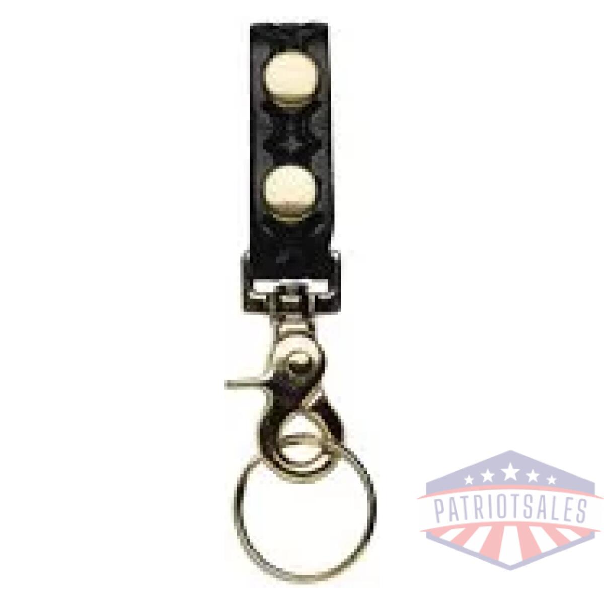 5436-1-n. Webp - belt keeper with deluxe swivel key snap - 5436 1 n