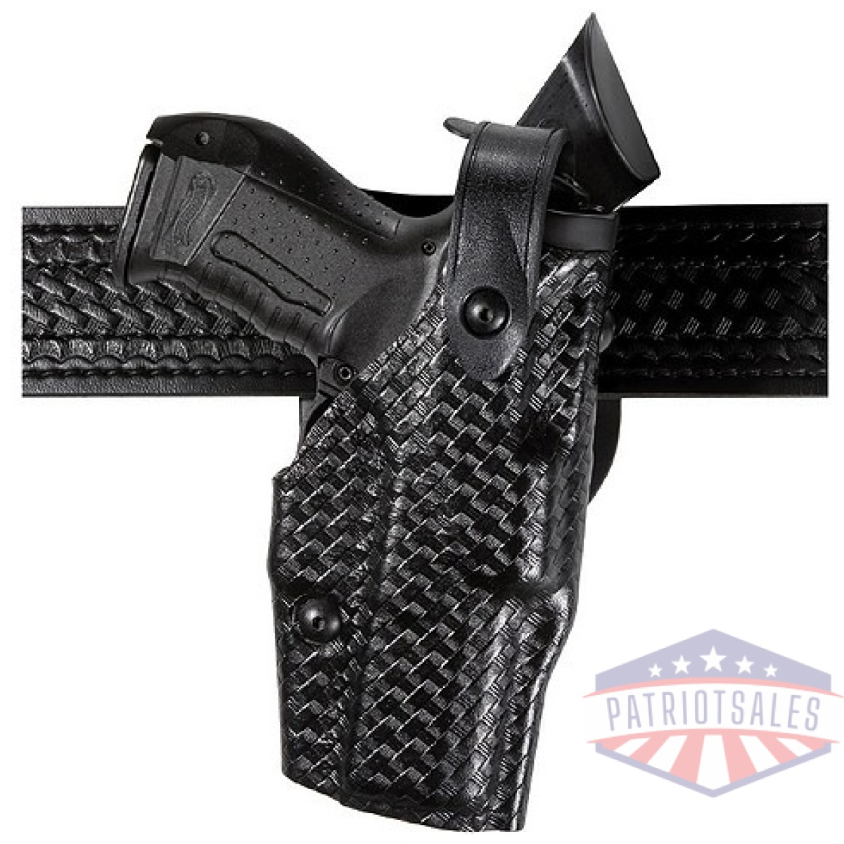 6360-219-61. Jpg - model 6360 als/sls mid-ride, level iii retention duty holster for smith & wesson m&p 9 - 6360 219 61