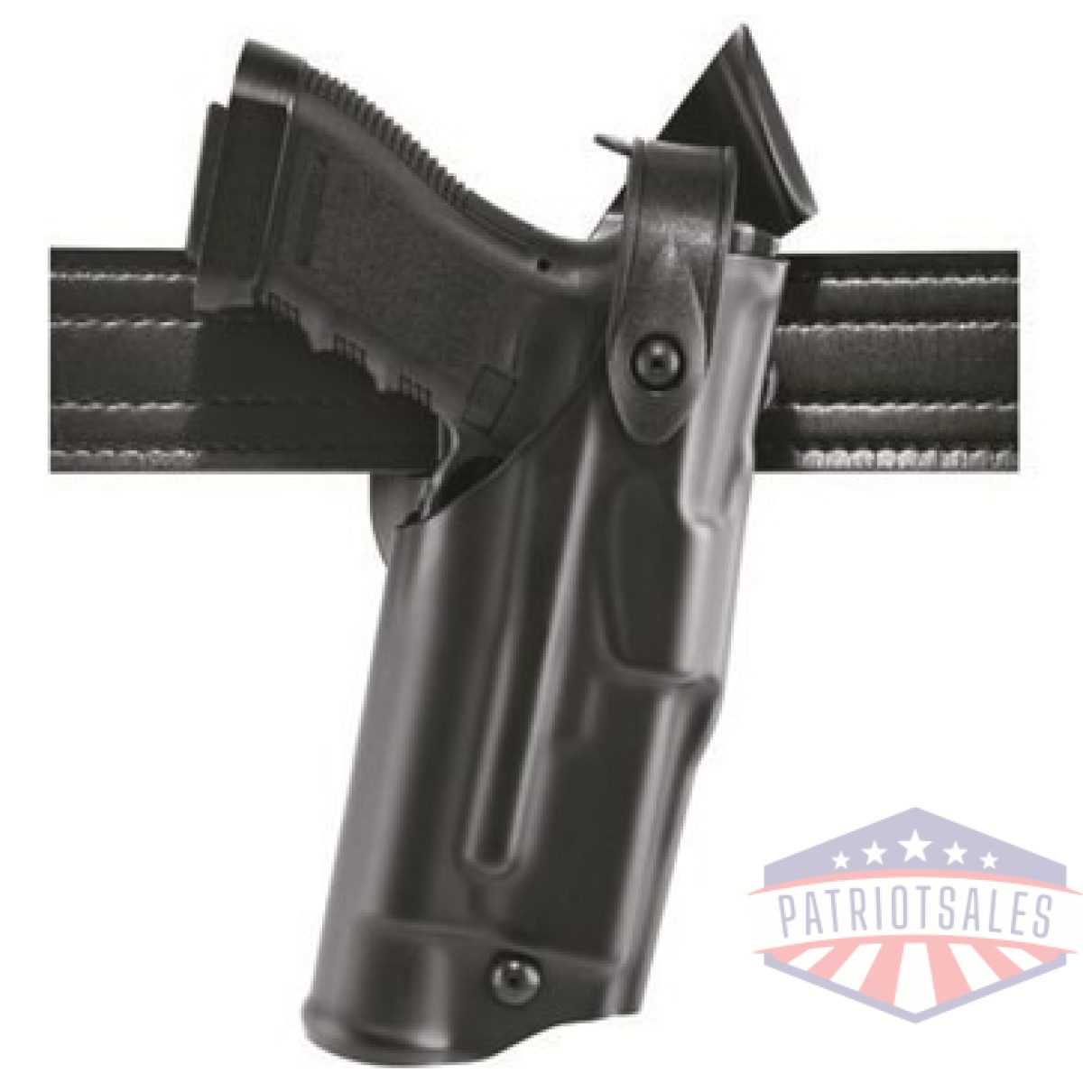 6360-8325-81. Jpg - model 6360 als/sls mid-ride, level iii retention duty holster for glock 17 w/ light - 6360 8325 81