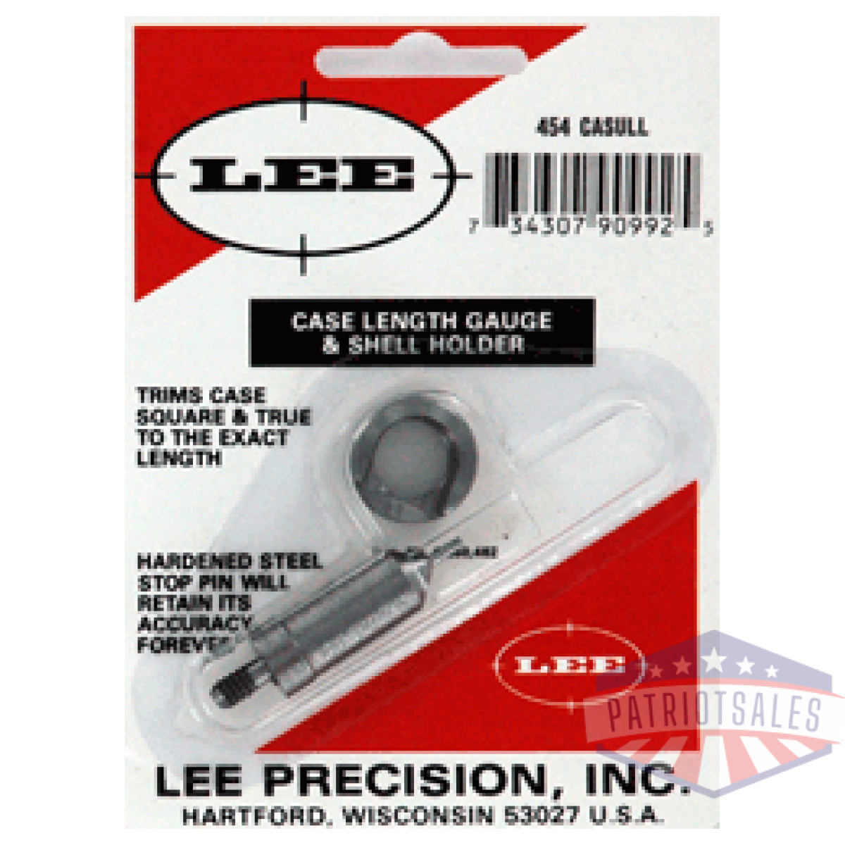 90992. Gif - lee trimmer gauge 454 casull - 90992