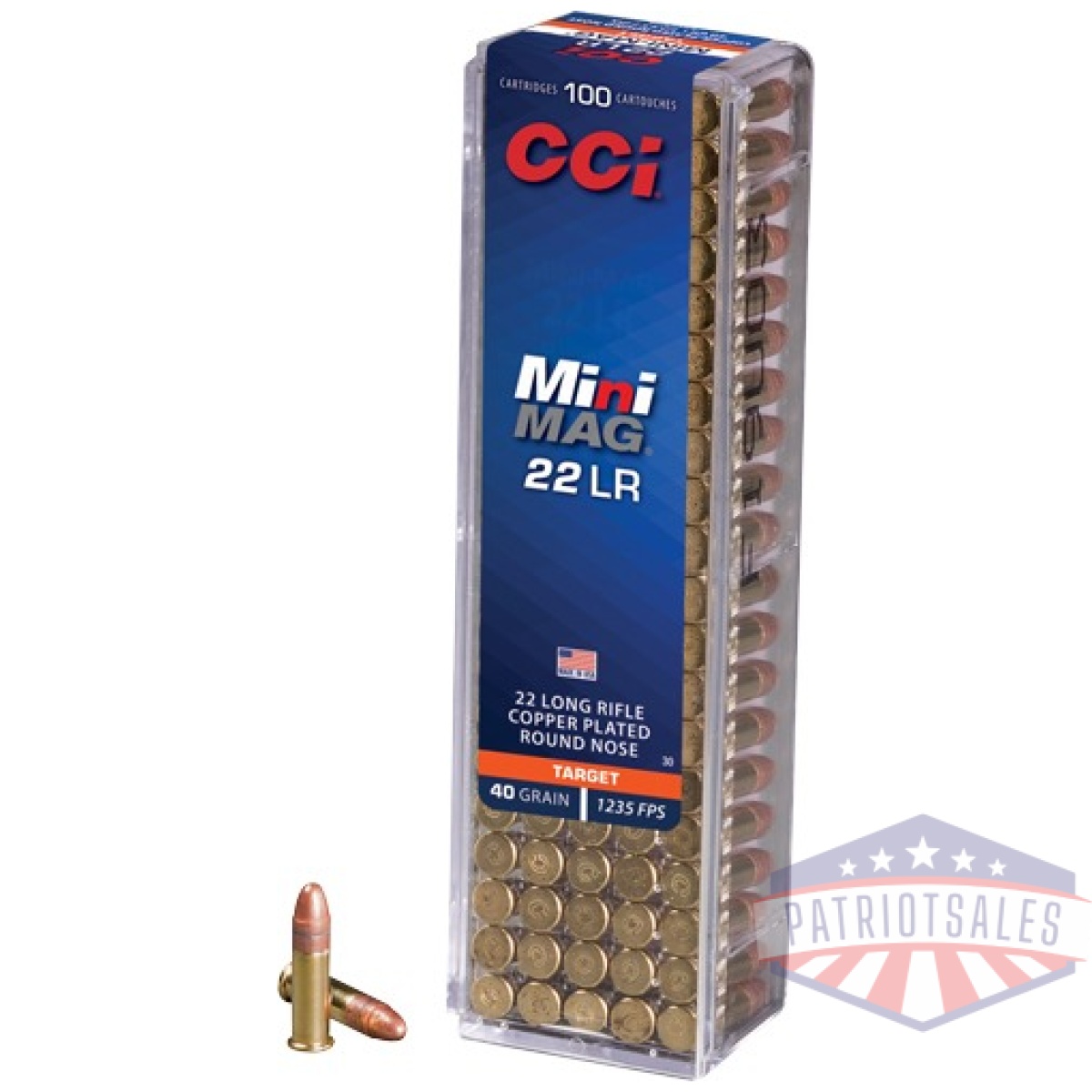 A0030_2. Jpg - cci mini-mag 22lr 40gr lead-rn - 1235fps 100rd 50bx/cs - a0030 2