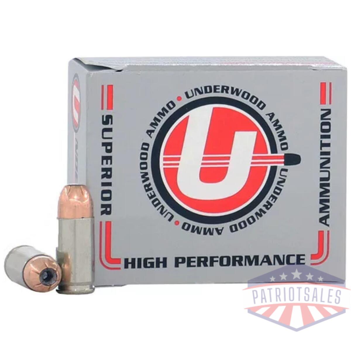 A113u_1. Webp - underwood 9mm luger +p+ 124gr - jhp 20rd 10bx/cs - a113u 1