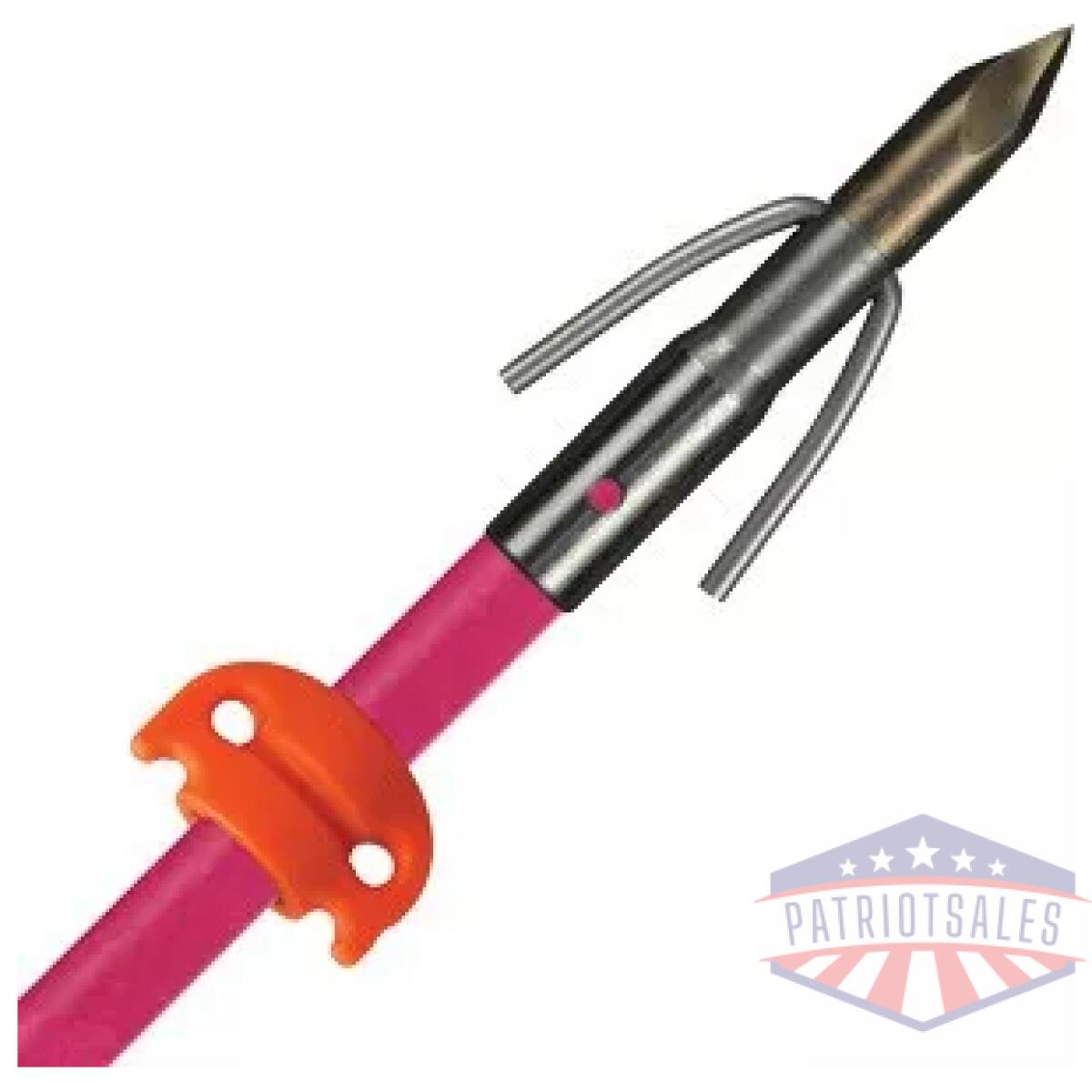 A203pnk-1. Webp - ams bowfishing fiberglass - arrow chaos point pink w/ss - a203pnk 1