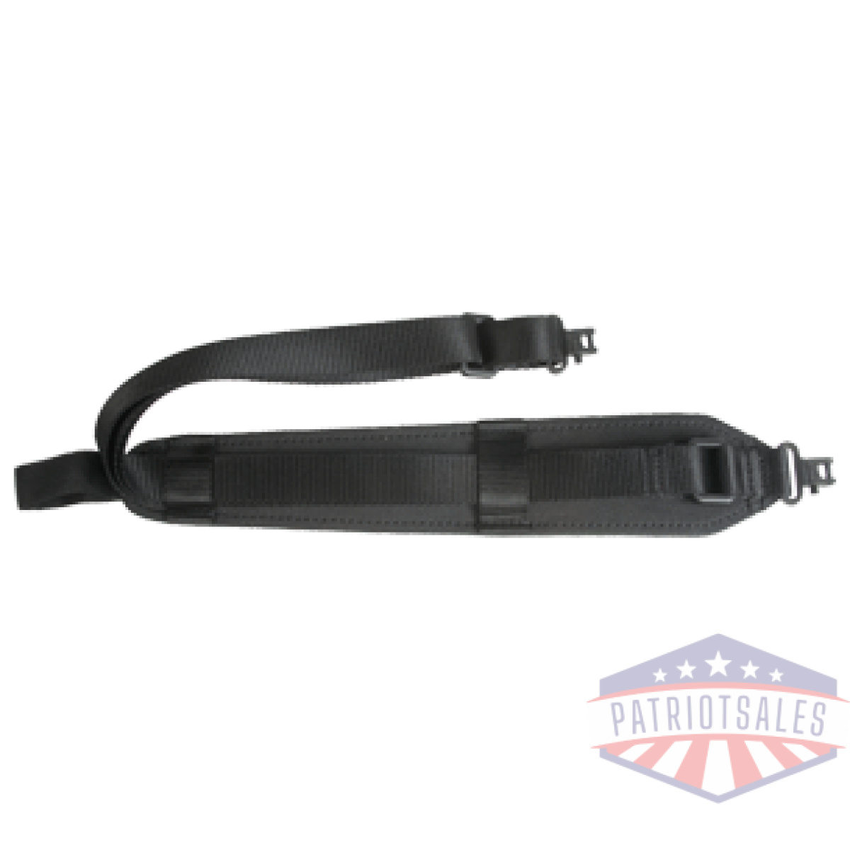 Ad20913. Gif - toc super sling padded 1" - black w/talon swivels - ad20913