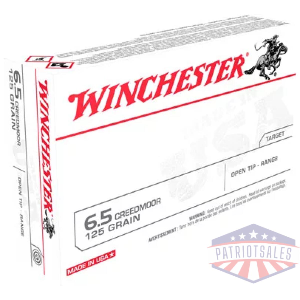 Ausa65cm. Webp - winchester usa 6. 5 cm 125gr - fmj 20rd 10bx/cs - ausa65cm