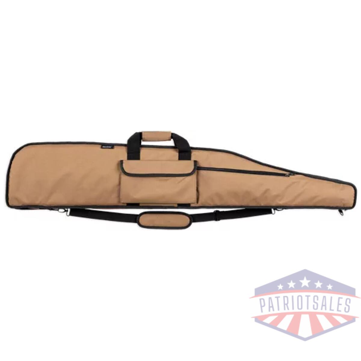 Bd370-1. Webp - bulldog deluxe long range case - 48" tan w/ blk 2 access pocket - bd370 1