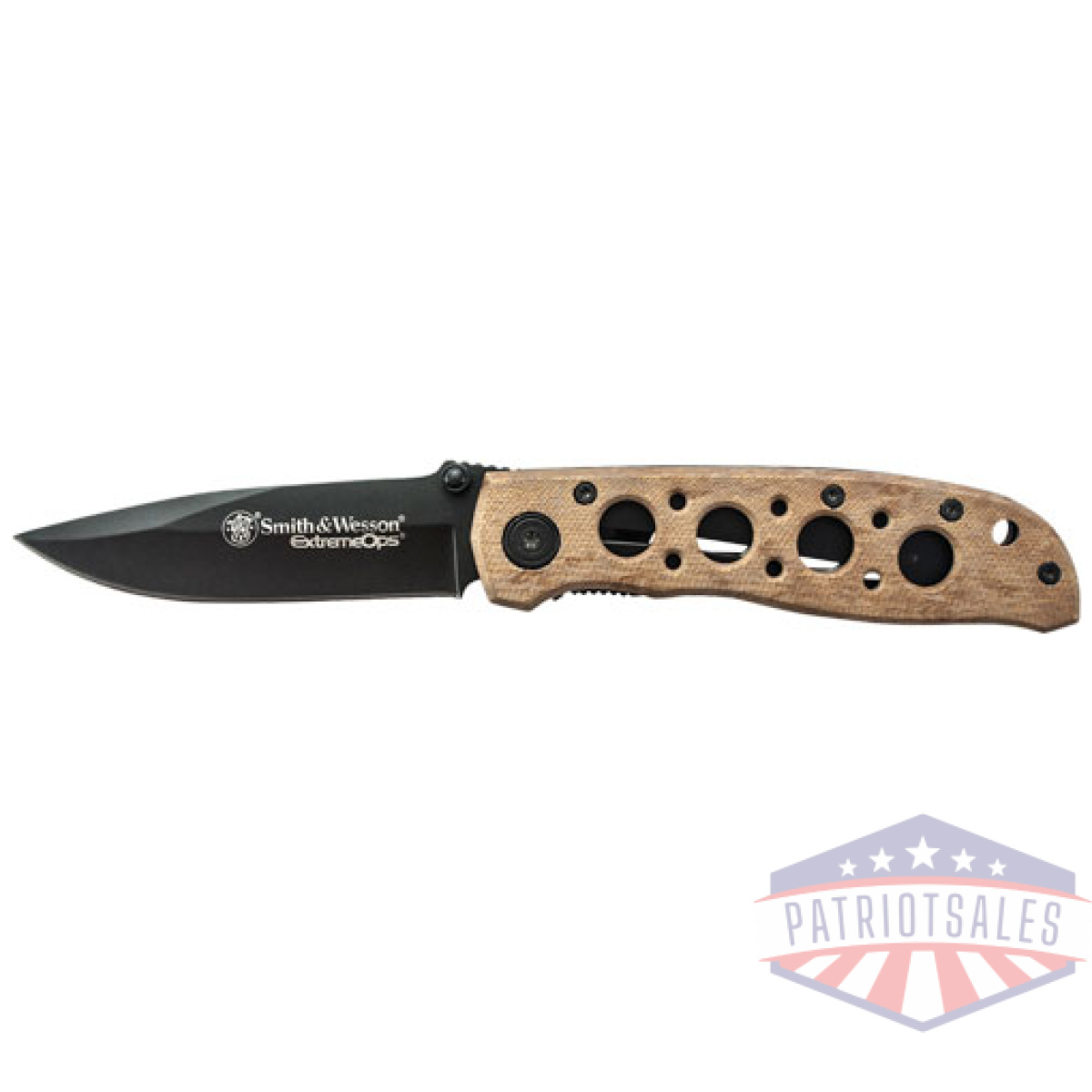 Ck105hdcp. Jpg - s&w knife extreme ops 3. 2" - blade black/desert camo handle - ck105hdcp