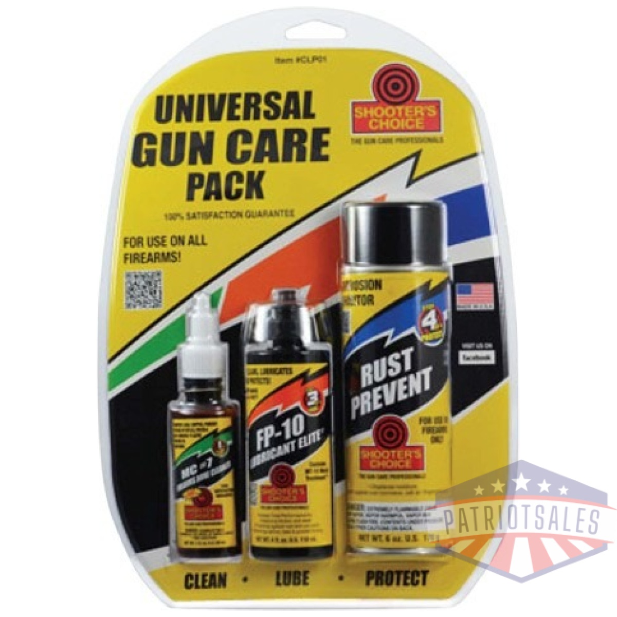 Clp01. Jpg - shooters choice universal gun - gun care chemicals kit - clp01