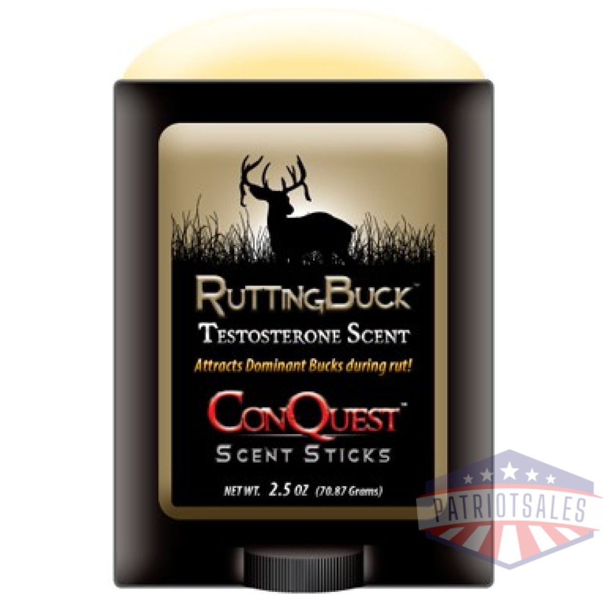 Cq1249. Jpg - conquest scents deer lure - rutting buck 2. 5oz. Stick - cq1249