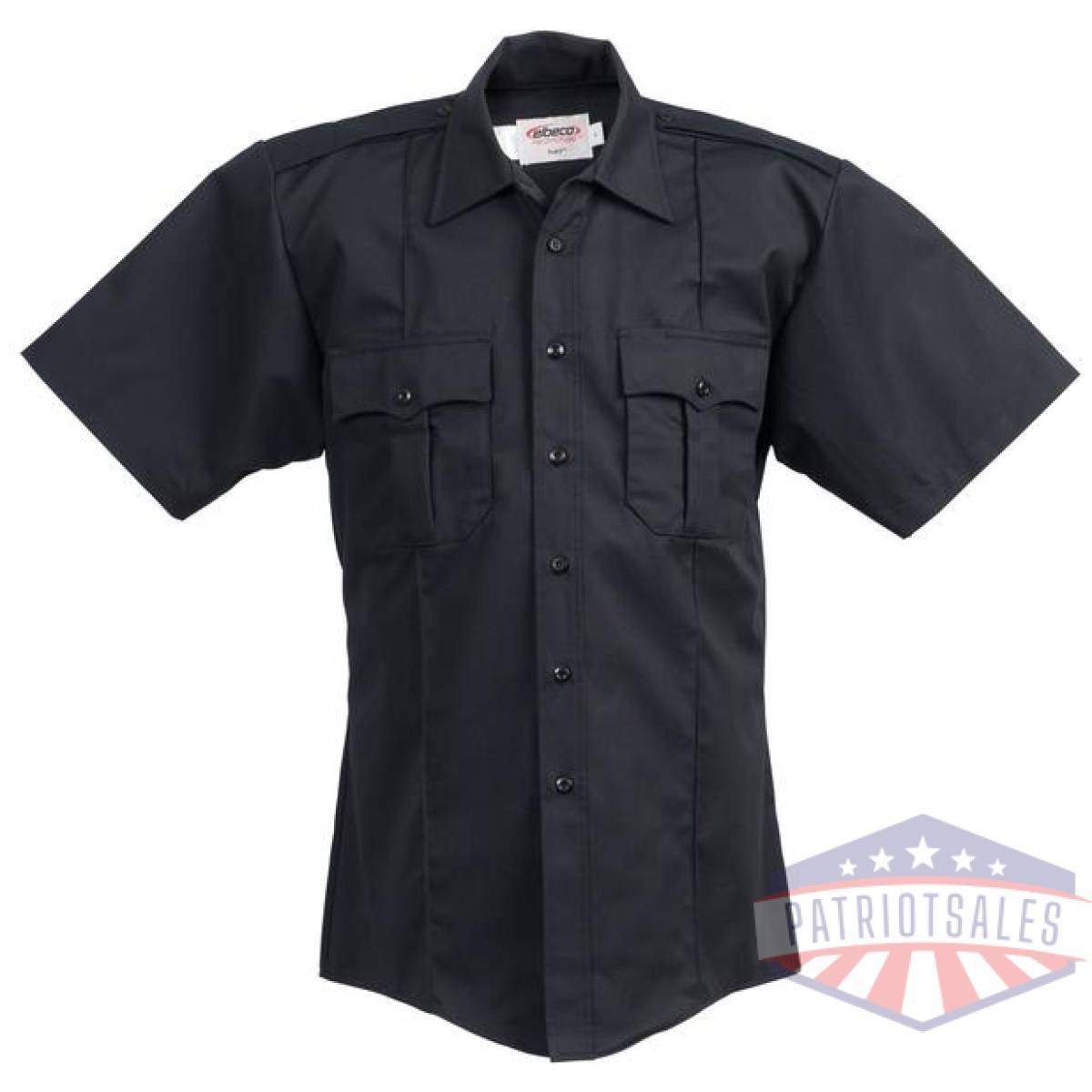 Elb-g934-l. Jpg - tek3 short sleeve poly/cotton twill shirt - elb g934 l