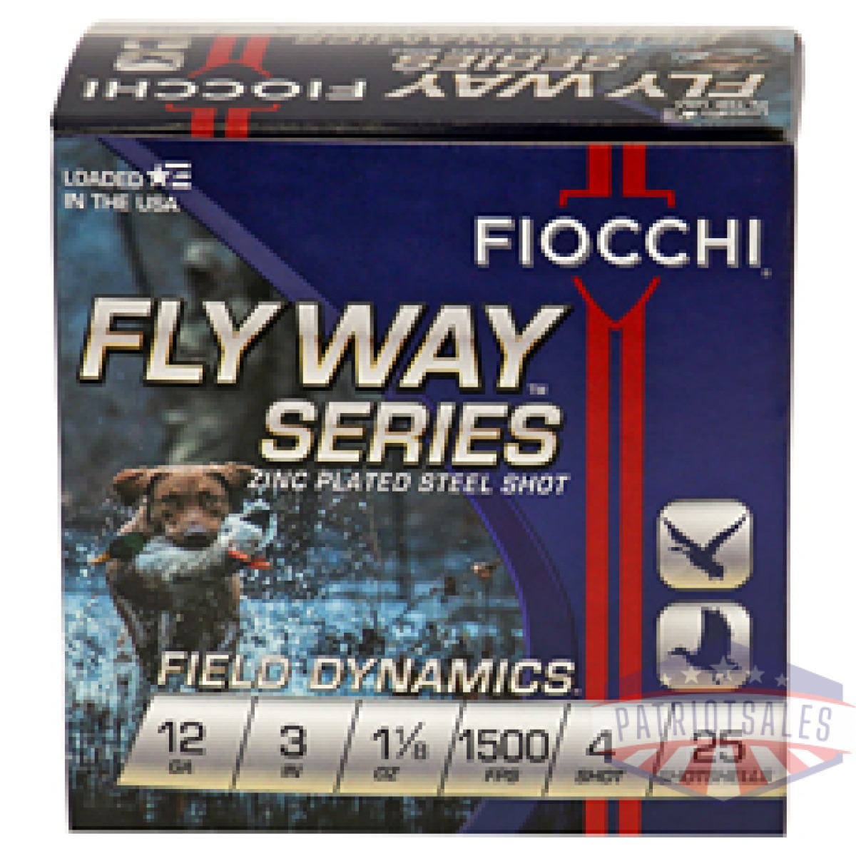 F123st4_1. Jpg - fiocchi 12ga #4 flyway steel 25/250 - f123st4 1