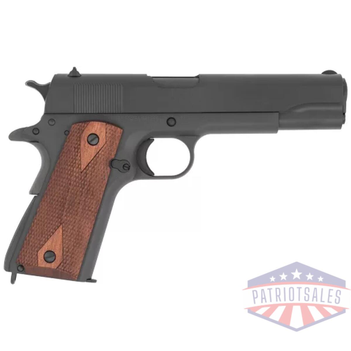 G10100539_1. Webp - tisas 1911a1 us army 45acp - 5" bbl 7rd wood grip/black - g10100539 1