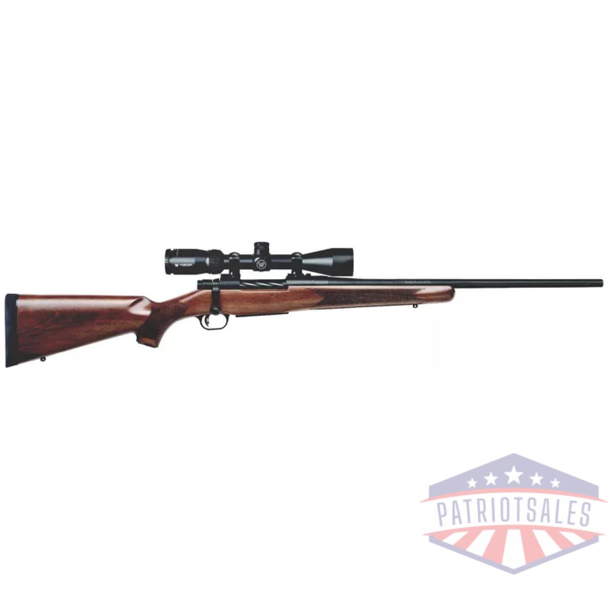 G27940. Webp - mossberg patriot combo 308win - 22" vortex 3-9x40 blued/walnut - g27940