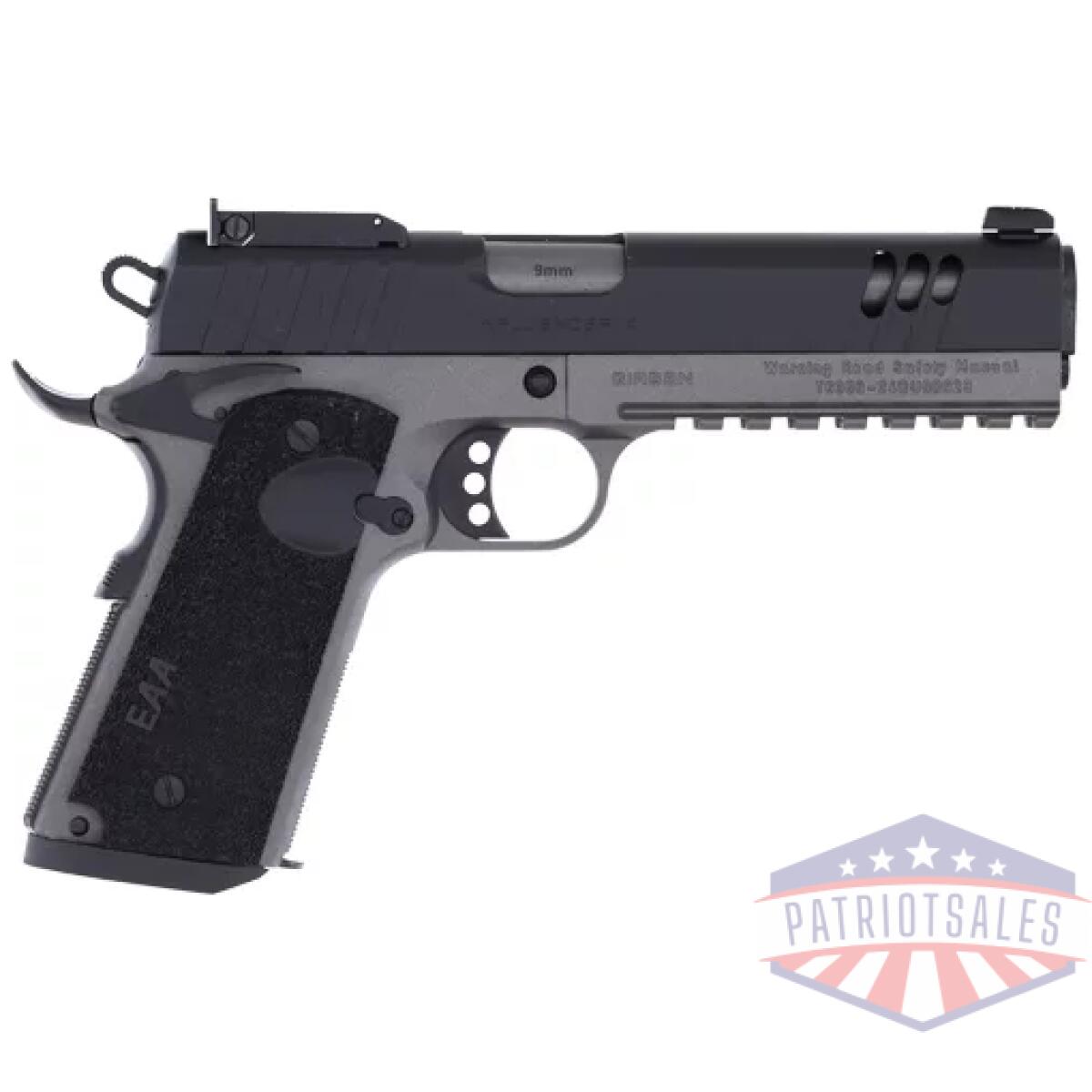 G391500g. Webp - girsan mc1911s influencer x - govt 9mm adj sight 9rd tungstn - g391500g