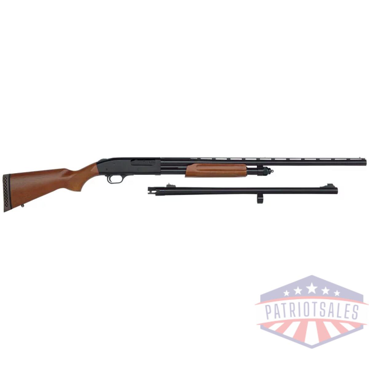 G68224. Webp - mossberg 835 combo 12ga 3. 5" - 28"vr/24"rifled blued/walnut - g68224