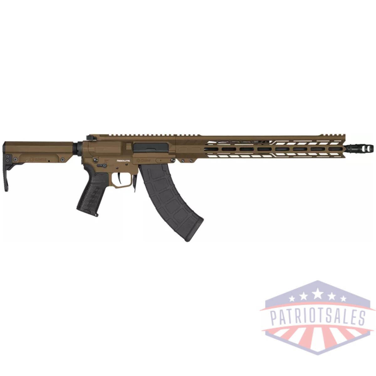 G76ac20amb. Webp - cmmg rifle resolute mk47 7. 62 - x39 16. 1" 30rd armor bronze - g76ac20amb