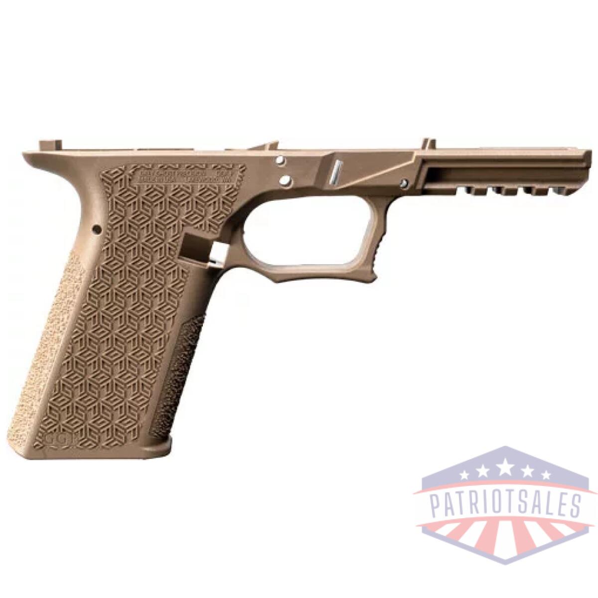 Ggpcpfsfde_1. Webp - grey ghost prec combat pistol - stripped full size frame fde - ggpcpfsfde 1