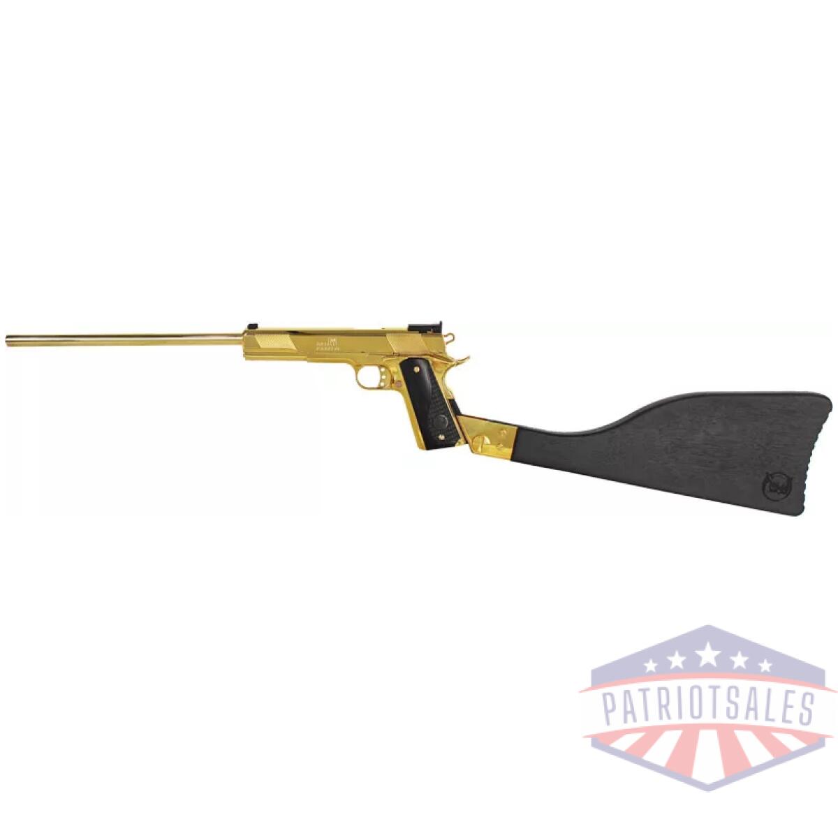 Gijeaglexl45rif. Webp - iver johnson eagle xl45 45acp - carbine 16" bbl 24k gold - gijeaglexl45rif