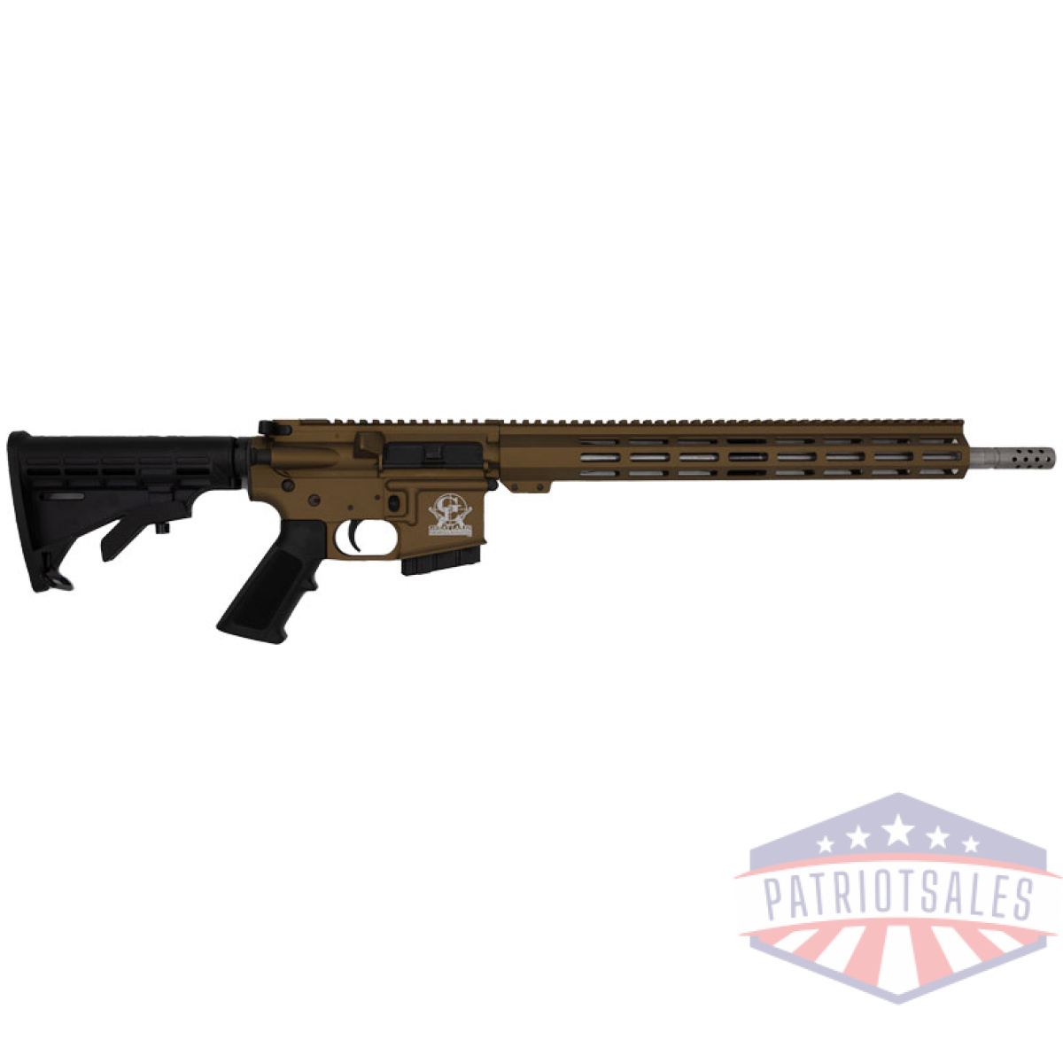 Gl15350ssbrz16. Jpg - glfa ar15 rifle 350 legend - 16" s/s bbl 5rd m-lok bronze - gl15350ssbrz16