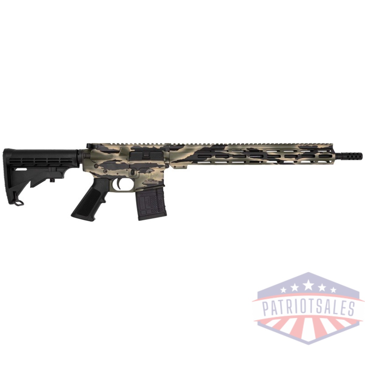 Gl15450sspgrn. Jpg - glfa ar15 450 bushmaster - 18" s/s bbl pursuit green camo - gl15450sspgrn