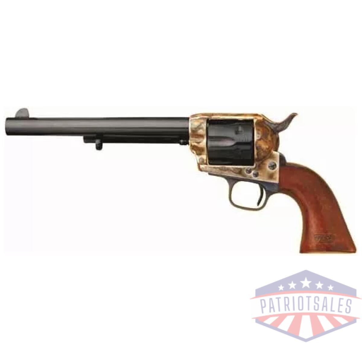 Gpp514m00. Webp - cimarron 7th cavalry 45lc - fs 7. 5" cc/blued walnut - gpp514m00