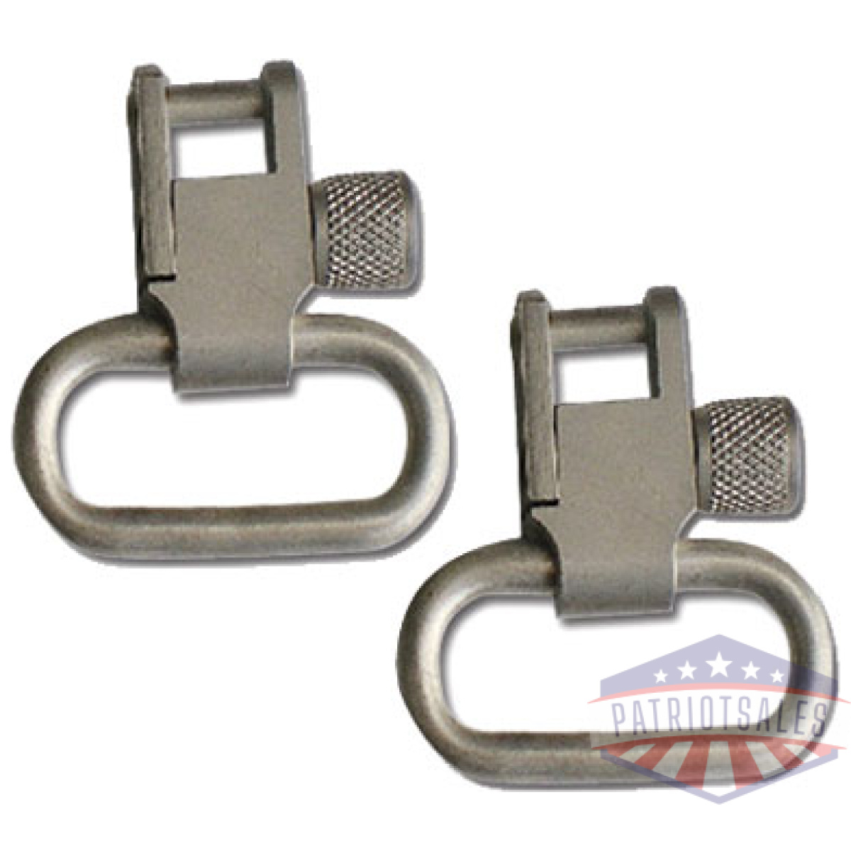 Gtsw03. Jpg - grovtec locking swivel 1" - satin nickel only 2-pack - gtsw03