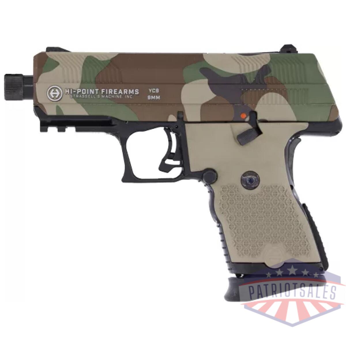 Gyc9m81. Webp - hi-point pistol yc9 9mm 10rd - 3. 93" m81 us woodland camo - gyc9m81