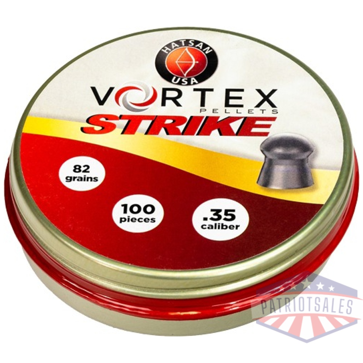 Ha90644. Jpg - hatsan vortex strike pellets - 35 81. 02gr 100 per tin - ha90644