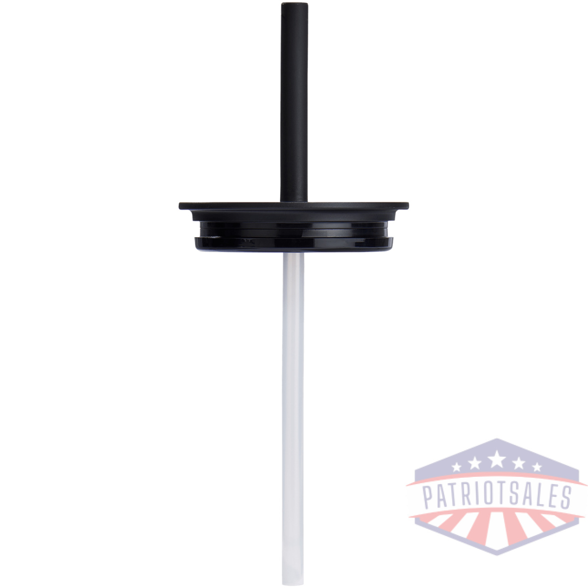 Hdf-pislm001. Png - press-in straw lid - black - hdf pislm001